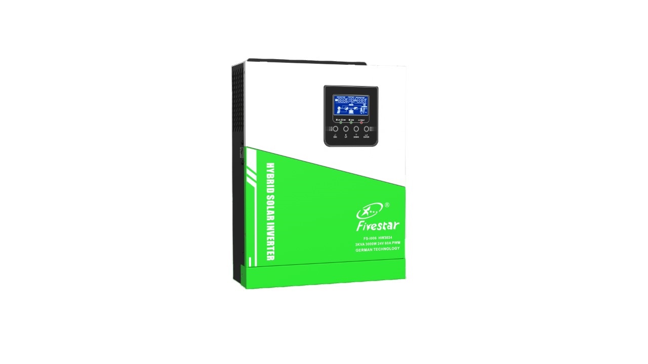 Fivestar 3KVA 3000W 24V PWM HW Pure Wave Sine Hybrid Solar Inverter - Image 3
