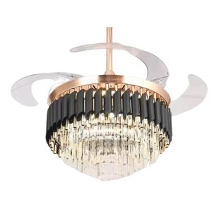 Fivestar  FL033 Ceiling Decorative Fancy Ceiling Fan Light with Foldable Blades