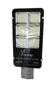 FS 400W Solar Street Light LED With A Remote Control And Solar Panel Included Fivestar XJD400