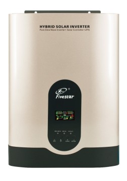 Fivestar 3.5KVA 3000W 24V PWM VO Pure Sine wave Hybrid Solar Inverter