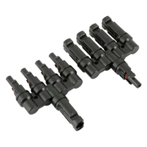 FS  MC4 T 4 to 1 Branch Connector 4way Pair