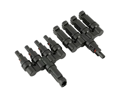 FS MC4 T 4 to 1 Branch Connector 4way Pair