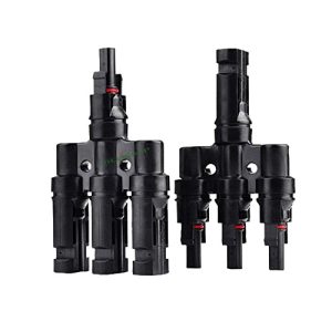 FS  MC4 T 3 to 1 Branch Connector 3way Pair