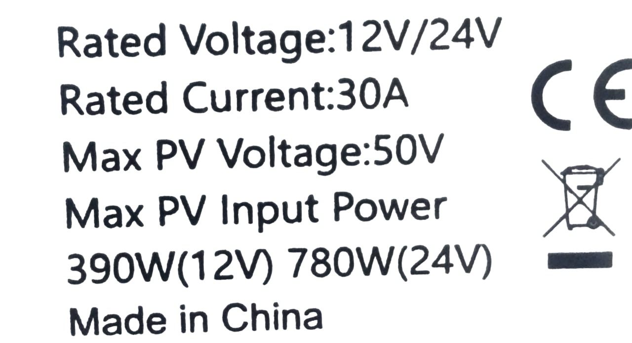 Fivestar PE 30A Controller Solar Charge Controller Three Stage Solar charge controller - Image 2