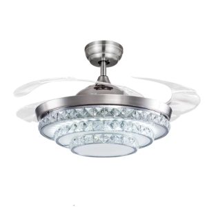 Fivestar  FL-086 Ceiling Decorative Fancy Ceiling Fan Light with Remote Control 6 Wind Speed