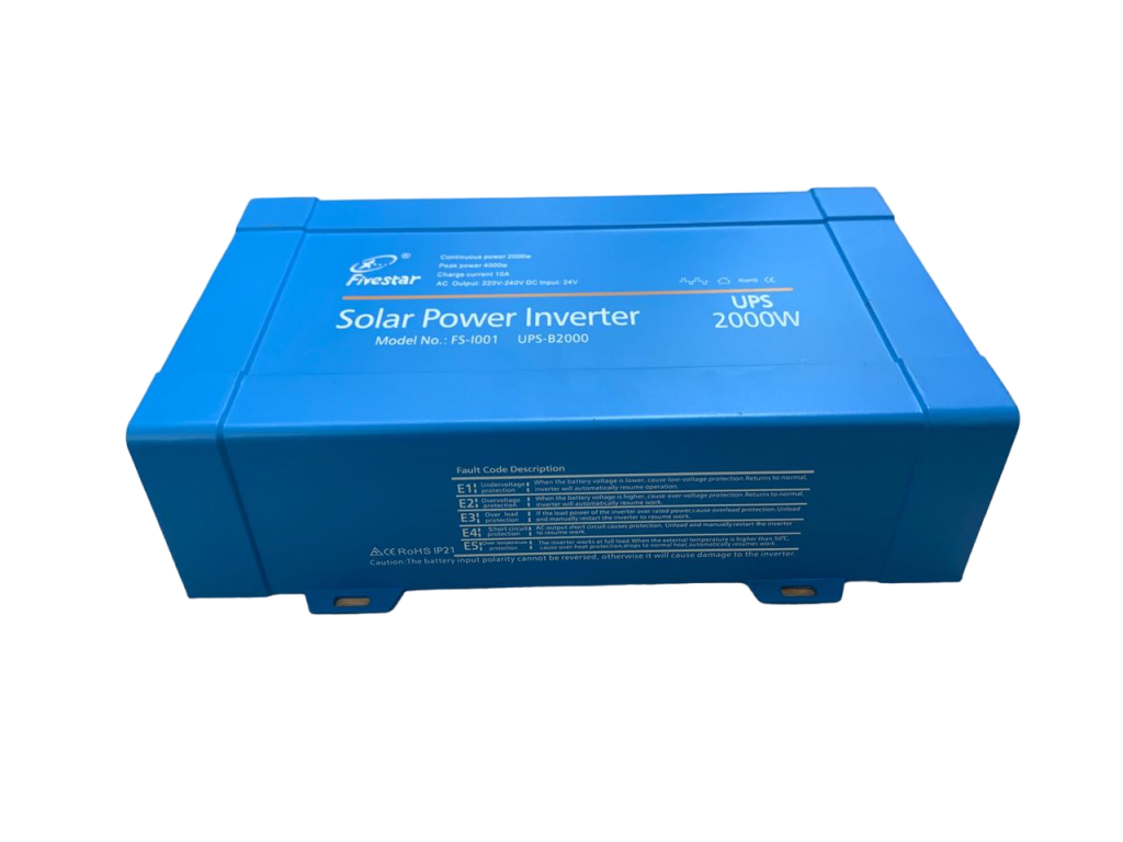 Fivestar UPSB 2000w 24v Modified Sine Wave Inverter With Charger – SunMagic