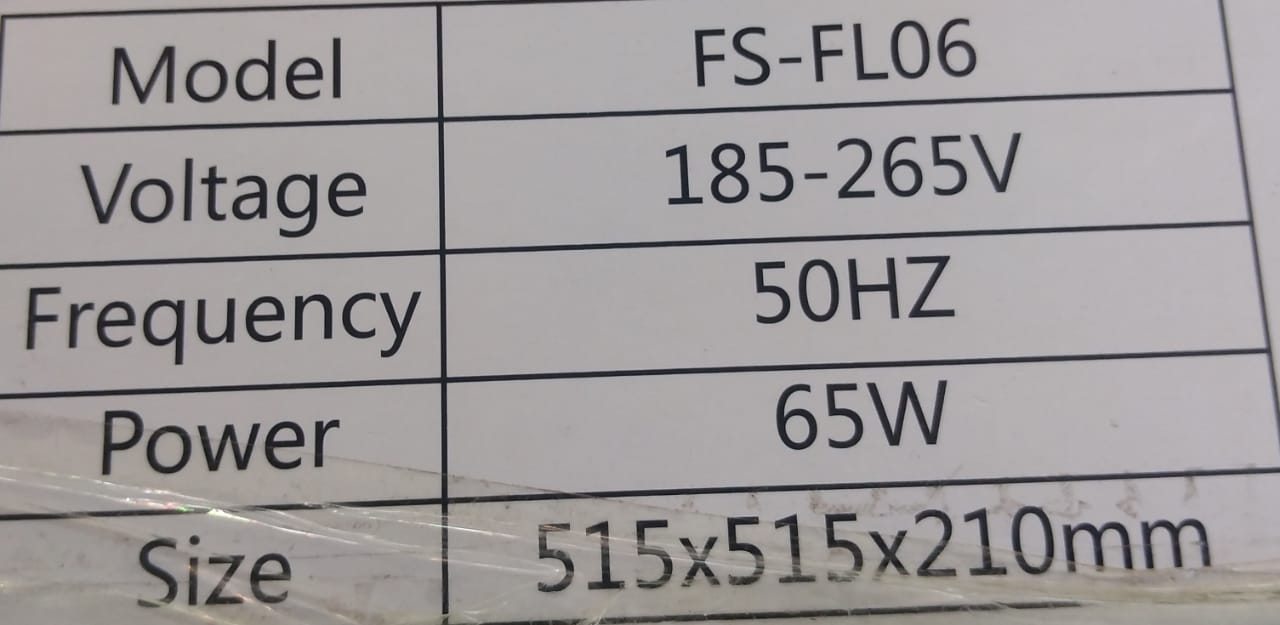 Fivestar FL-077 Ceiling Decorative Fancy Ceiling Fan Light with Remote Control 6 Wind Speed - Image 3