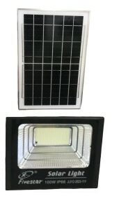 FS 100W  Solar Flood Light With Intelligent Remote Control IP66  JL012