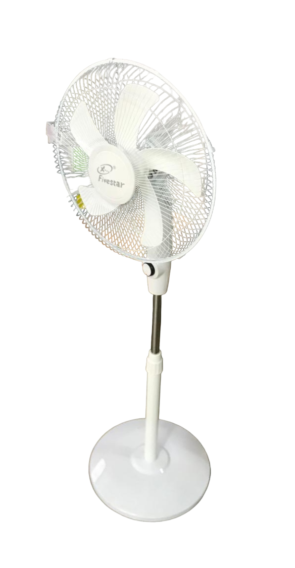Fivestar FS-40 Rechargeable Floor Solar Fan 3-Speed Oscillating Fan With AC/DC Power Option - Image 2