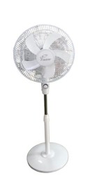 Fivestar FS-40 Rechargeable Floor Solar Fan 3-Speed Oscillating Fan With AC/DC Power Option