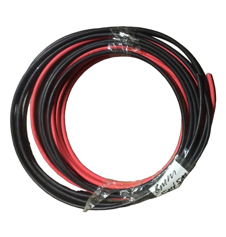 FS 5m Red +5m Black 6mm PV Solar Cable Copper Wire - Image 3
