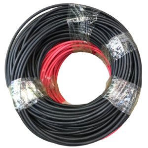 FS  50m Red +50m Black 6mm PV Solar Cable Copper Wire