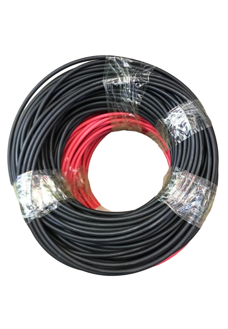 FS 50m Red +50m Black 6mm PV Solar Cable Copper Wire