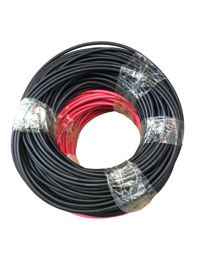 FS 50m Red +50m Black 6mm PV Solar Cable Copper Wire - Image 2