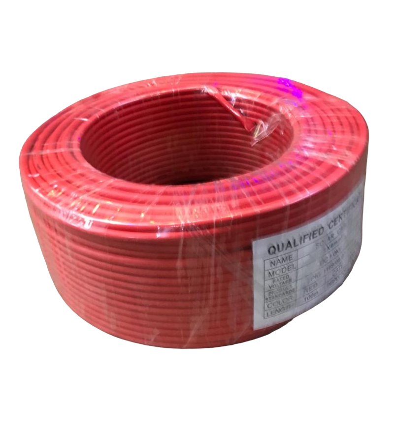 FS 100m 4mm Red Copper PV Solar Cable
