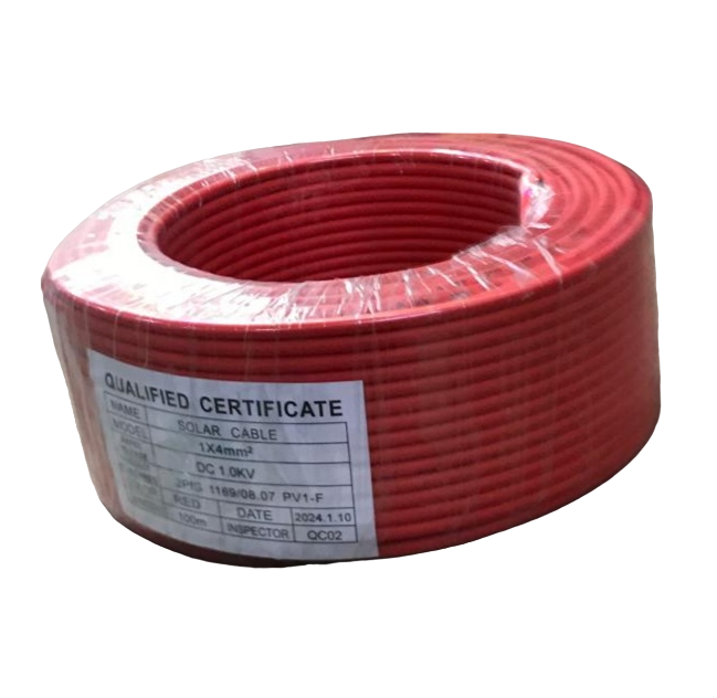 FS 100m 4mm Red Copper PV Solar Cable - Image 2