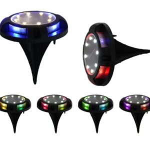 FS A18-9 RGB Solar Outdoor Buried Light and Garden Light