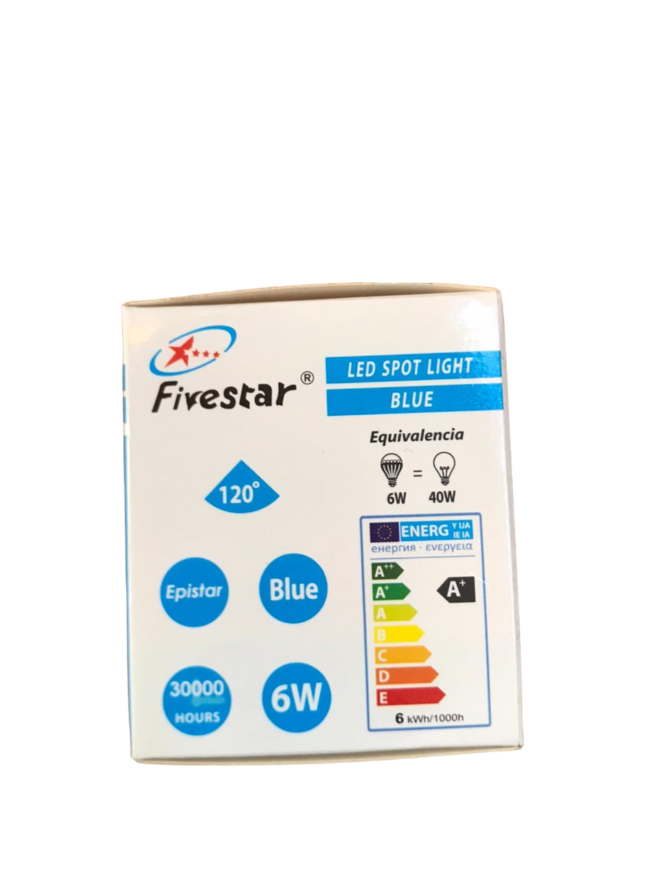 FS-GU10 LC 6w Blue LED Spot Light - Image 7