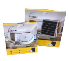 FS 100W LED Solar Ceiling Light With Rainproof And A Remote Control JL002