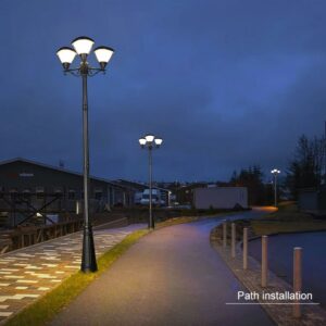 Fivestar ZC-TYD4505-3H 2.6m Solar Garden Light