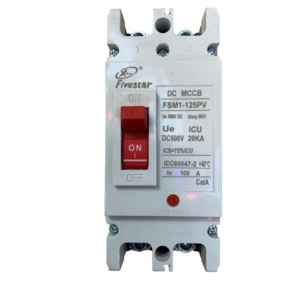 Fivestar FSM1-125PV 100A 2p DC Moulded Case Circuit Breaker