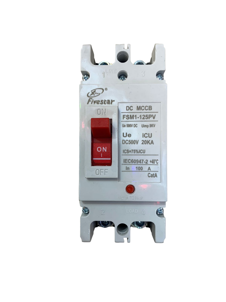 Fivestar FSM1-125PV 100A 2p DC Moulded Case Circuit Breaker