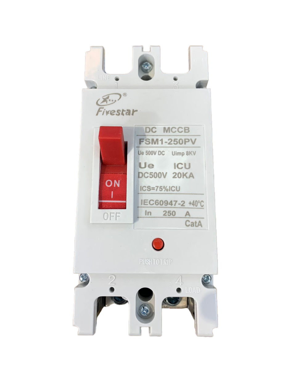 FS-FSM1-250PV 250A DC Moulded Case Circuit Breaker