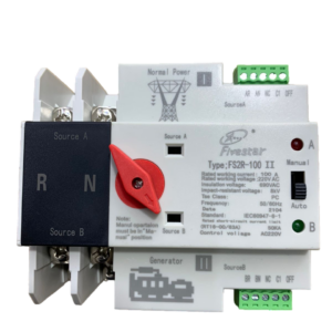 FS- 100A 2p Grid to Generator Automatic Changeover Switch