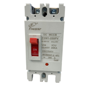 Fivestar FSM1-250PV 200A 2p DC Moulded Case Circuit Breaker