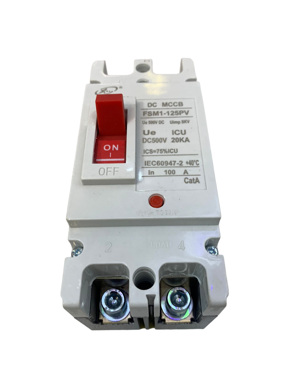 Fivestar FSM1-125PV 100A 2p DC Moulded Case Circuit Breaker - Image 2