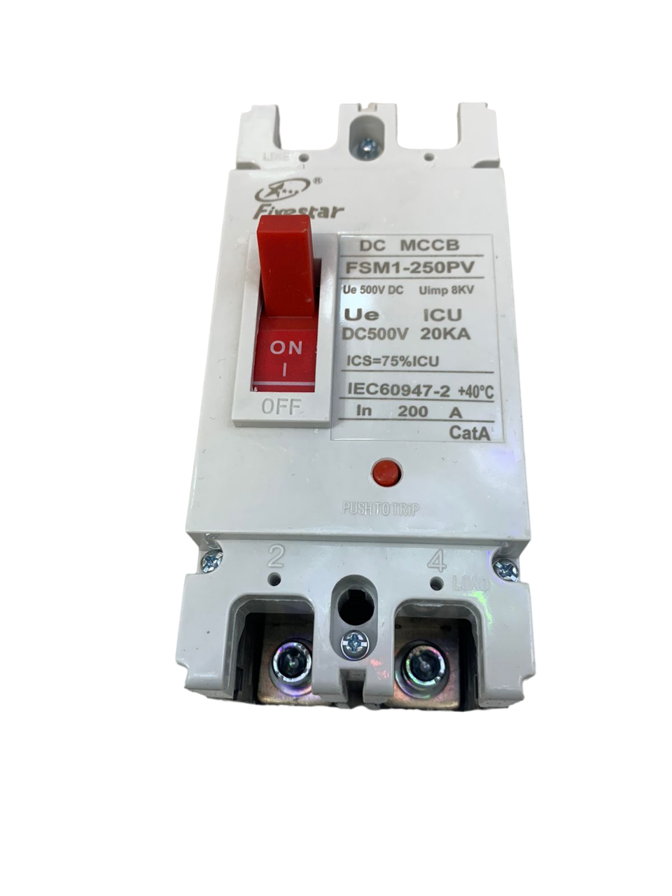 Fivestar FSM1-250PV 200A 2p DC Moulded Case Circuit Breaker - Image 4