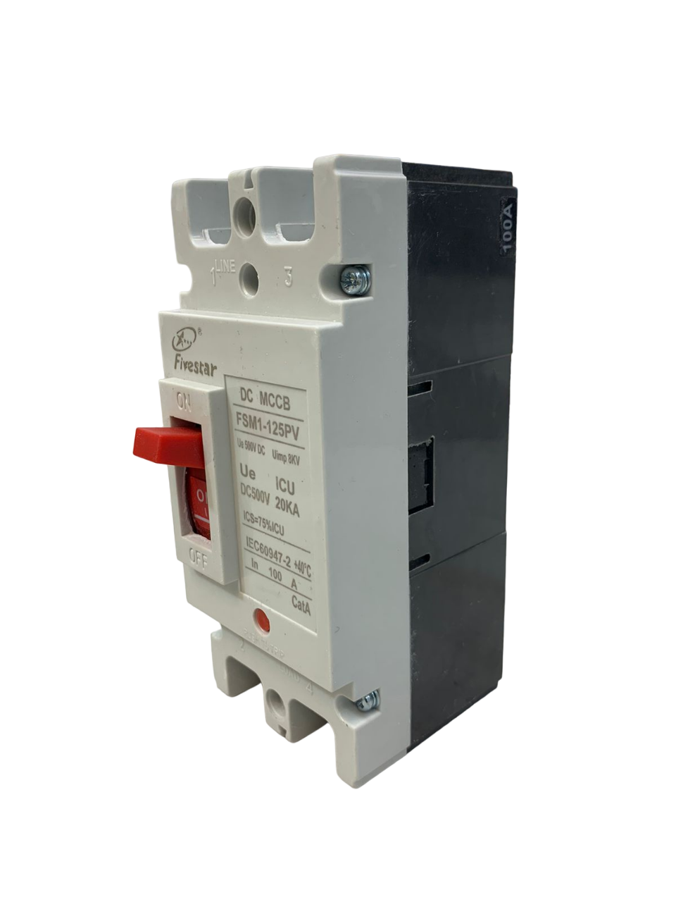 Fivestar FSM1-125PV 100A 2p DC Moulded Case Circuit Breaker - Image 3