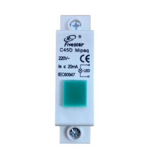 Fivestar C45D-18mm Green DIN Rail Indicator Light