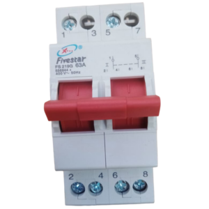 Fivestar FS219G 63A 2P Changeover Switch Breaker  Manual