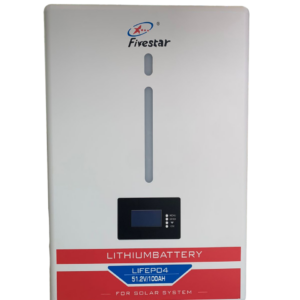 Fivestar-LB48100 51.2V 5.12KW 100AH Lithium ion Battery