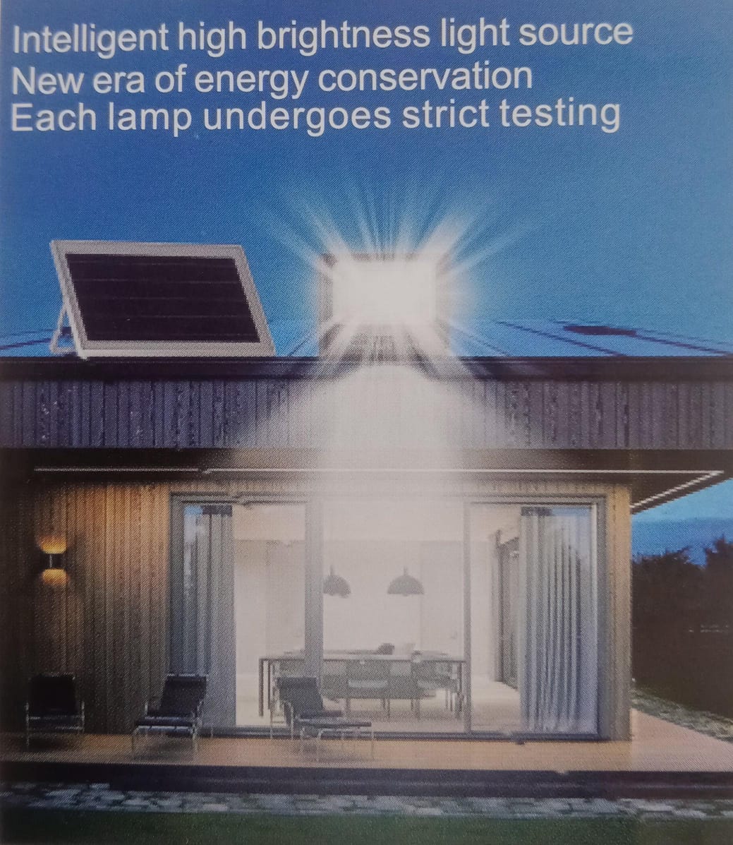 Fivestar-JL014 100w IP66 LED Solar Flood Light - Image 3