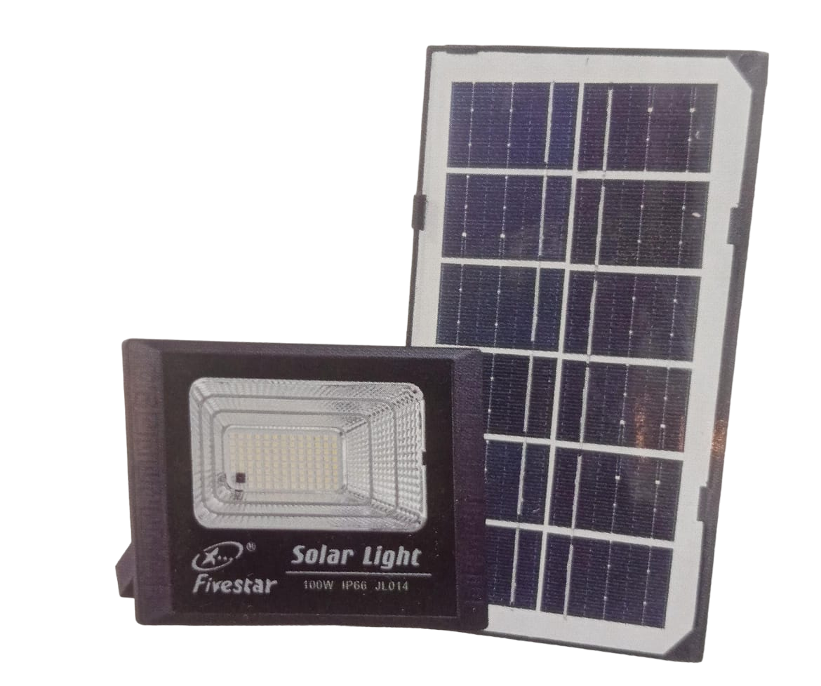 Fivestar-JL014 100w IP66 LED Solar Flood Light
