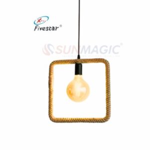 Fivestar- CD10 Square Rope Pendant Light