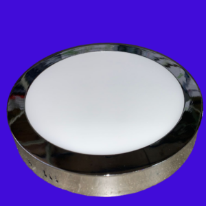 FS-NF1803 18w Chrome LED Round Surface Panel Light 6500k