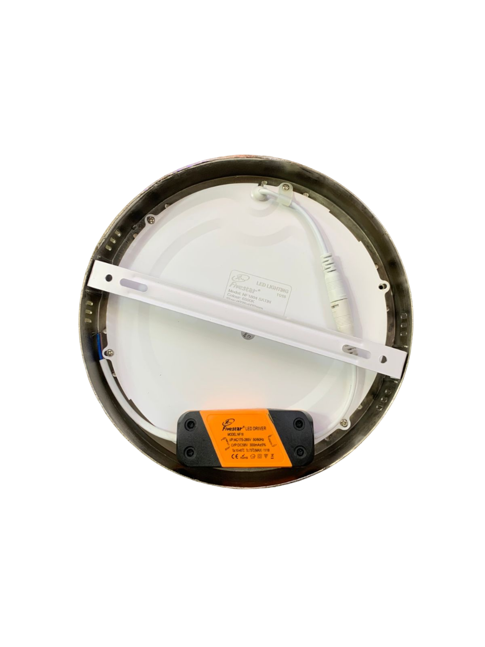 FS-NF1802 18w Copper LED Round Surface Panel Light 6500k - Image 3