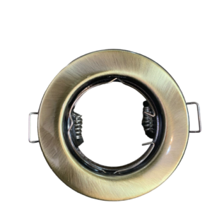 Fivestar- NF001-GU10/MR16 Downlight Fitting- Brass Colour