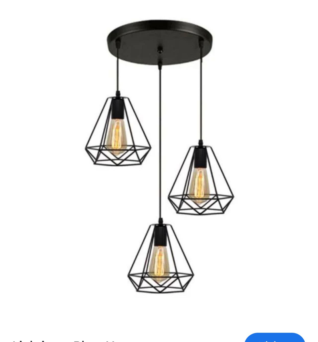 Fivestar- CD72 Three Hanging Pendant Light