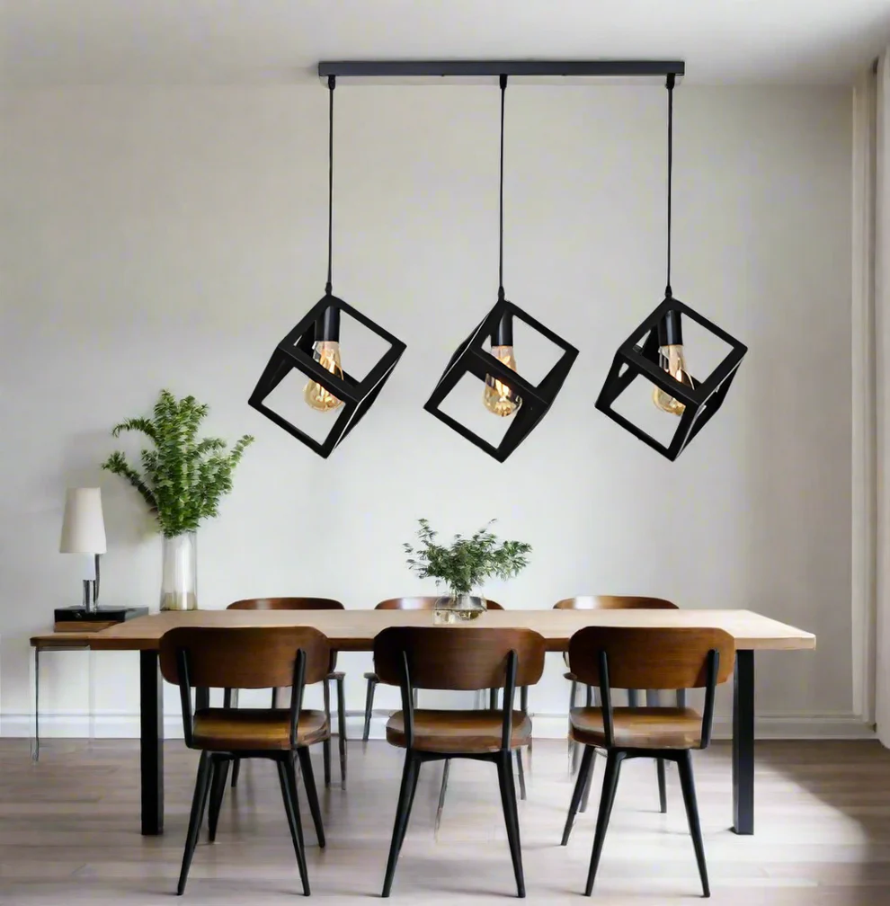 Fivestar- CD55- Pendant Light With 3x E27 Bulb