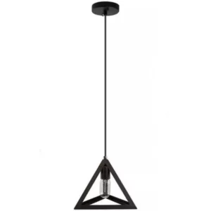 Fivestar- CD52- Metal Pyramid Pendant Light With Single Bulb(E27)