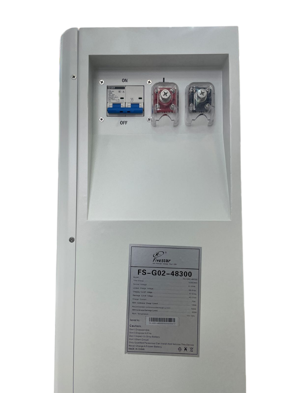 FS-G02-48300 15.36Kw 51.2v 300Ah High Quality Lithium Battery - Image 2