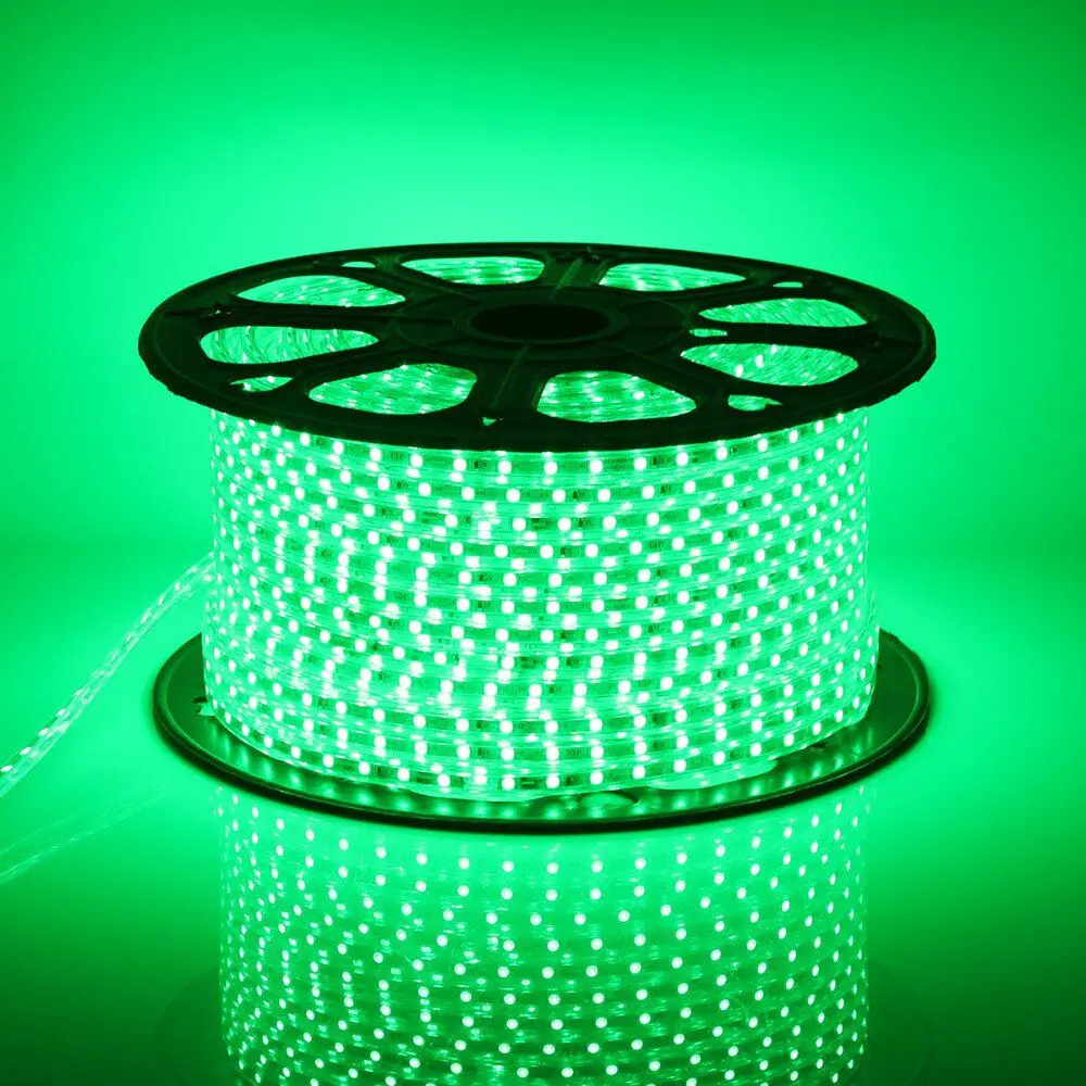 FS-DD02- 100M 220V 2835-8MM 120L/M Green LED Strip Light - Image 7