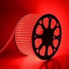 FS-DD02- 100M 220V 2835-8MM 120L/M Red LED Strip Light