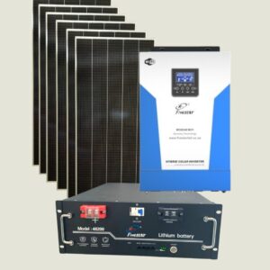 8.5KVA MPPT Fivestar Load Shedding Combo Backup Power Kit With 10Kw Lithium Battery and 6x Solar 550W Solar Panels Mono