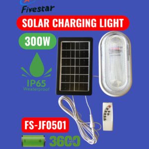 FS-JF0501 300w Solar Charging Light IP65(waterproof) with Lasting Battery Life and High Brightness Luminescence For Outdoor and Indoor use