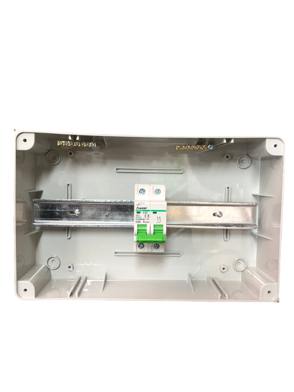 FS-HT15 15Way/15 Pole Surface Mounted IP65 Waterproof Modular Distribution Box - Image 3